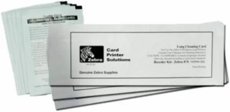 Kit De Limpieza Zebra 105999-310-01 Para Zc100/Zc300/Incluye 2 Tarjetas