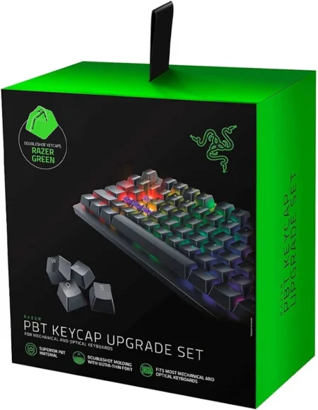 Set De 120 Keycaps De Pbt Razer Quartz Pink Rc21-01491000-R3M1 Rosa (Openbox)