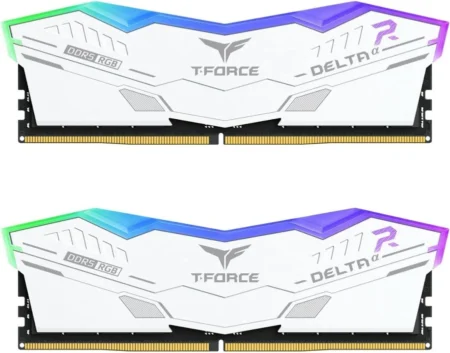 Memoria DDR5 32Gb 5600Mhz Teamgroup T-Force Delta Ff3D532G5600Hc36Bdc01 (2X16Gb), Rgb, Color Negro, Non-ECC, Cl36, Xmp