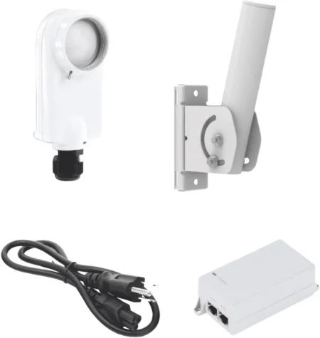 Kit De Radio C5X Mimosa Networks 4.9 A 6.4 Ghz, Incluye Inyector PoE, Cable De Alimentacion Y Montaje Universal Para Tubo O Poste, C5X-Pack