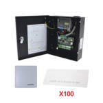 Kit Para Automatizar 1 Acceso Vehicular Hikvision/Con Stickers En Parabrisas De Vehiculos/Incluye Panel/Lector/100 Stickers/Software Ivms4200 Incluido/Kit-Uhfsticker-01