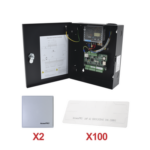 Kit P/Automatizar 2 Accesos Vehiculares Hikvision C/Stickers, Incluye Panel, 2 Lectores Y 100 Stickers, Kit-Uhfsticker-02