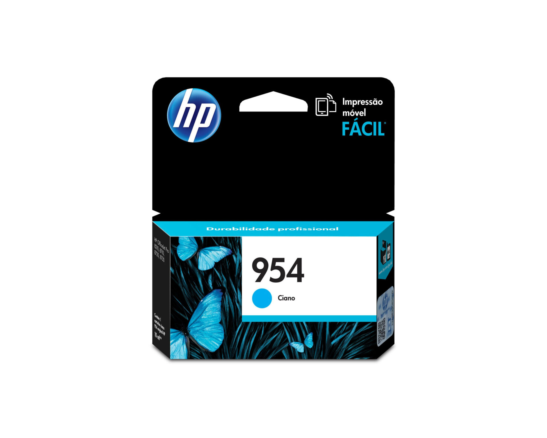 Cartucho De Tinta Hp 954 Cyan, 700 Paginas, L0s50al