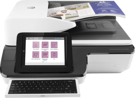 HP Scanjet Enterprise Flow N9120 Fn2 Escáner De Base Plana Y Adf 600 X 600 Dpi A3 Negro, Blanco