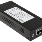 Inyector Super Hi-PoE /56Vcd/60W/Para Domos Hikvision Ptz/IP (-Ae)/Soporta 802.3 Af, Las60-57Cn-RJ45