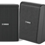 PAR DE ALTAVOCES DE PARED 4" BOSCH LB20-PC15-4D/15W/70/100V/COLOR NEGRO