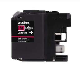 Cartucho De Tinta Brother Lc101M Magenta, 300 Paginas
