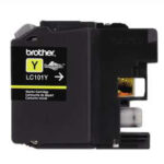 Cartucho De Tinta Brother Lc101Y Amarillo, 300 Paginas