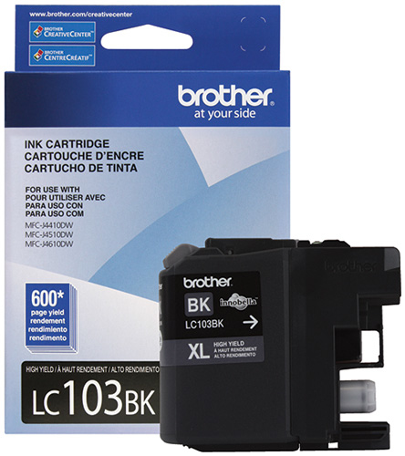 Cartucho De Tinta Brother Lc103Bk – Negro