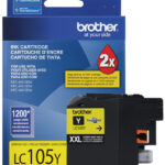 Cartucho De Tinta Brother Lc105Y Amarillo 1200 Paginas
