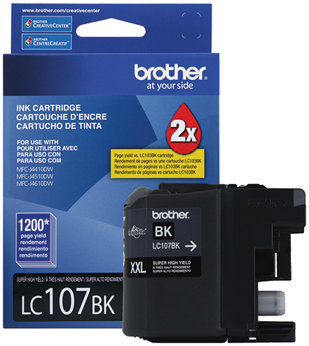 Cartucho De Tinta Brother Negroalto Rendimiento Mfcj4510Dw