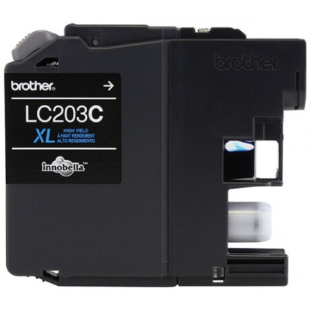 Cartucho De Tinta Brother Lc203C Cian 550 Paginas