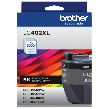 Cartucho De Tinta Brother Lc402Xlbk Negro
