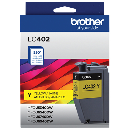 Cartucho De Tinta Brother Lc402Y Amarillo –