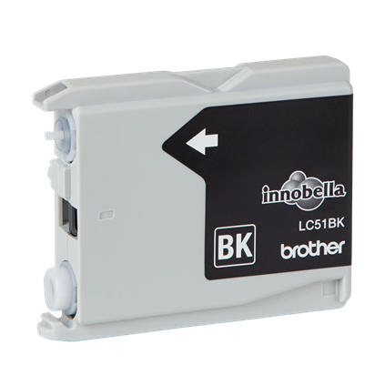 Cartucho De Tinta Brother Lc51Bk Negro Estandar