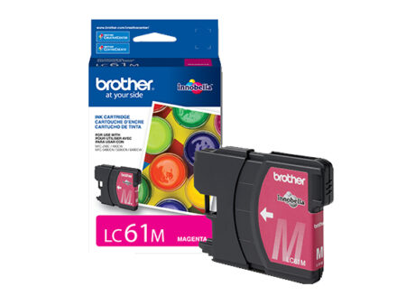 Cartucho De Tinta Brother Lc61M Magenta, 325 Paginas