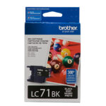 Cartucho De Tinta Brother Lc71Bk Color Negro
