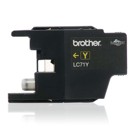 Cartucho De Tinta Brother Lc71Y Color Amarillo