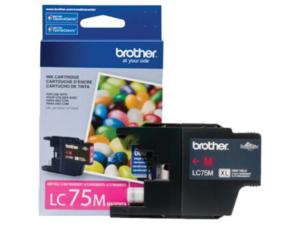 Cartucho De Tinta Brother Lc75M Color Magenta