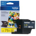 Cartucho De Tinta Brother Lc75Y Color Amarillo