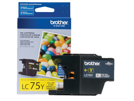Cartucho De Tinta Brother Lc75Y Color Amarillo