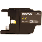Cartucho De Tinta Brother Lc75Y Color Amarillo