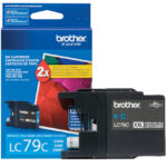 CARTUCHO DE TINTA BROTHER LC79C COLOR CYAN 1,200 HOJAS