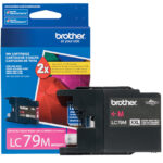 Cartucho De Tinta Brother Lc79M Color Magenta 1,200 Hojas