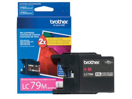 Cartucho De Tinta Brother Lc79M Color Magenta 1,200 Hojas