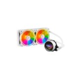 Enfriamiento Liquido Xpg Levantex240-Whcww Argb, 2X 120Mm, 600-2000Rpm, Blanco