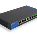 Switch Linksys Lgs108P C/8 Puertos Gigabit, 4Xpoe 30Watts