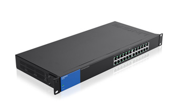 SWITCH LINKSYS LGS124P, 24 PUERTOS GIGABIT, 10XPOE, NO ADMIN