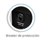 No Break Cdp Li-504 500Va/250W Entrada 120V/4 Terminales De Salida/Con Bateria De Litio/USB