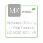 Licencia Cisco Meraki Lic-Mx67-Sec-1Yr -