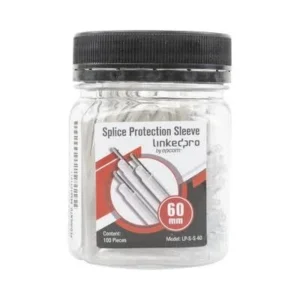 100 Piezas De Mangas Linkedpro Lp-s-s-60 Para Fusion De Fibra Optica De 60 Mm