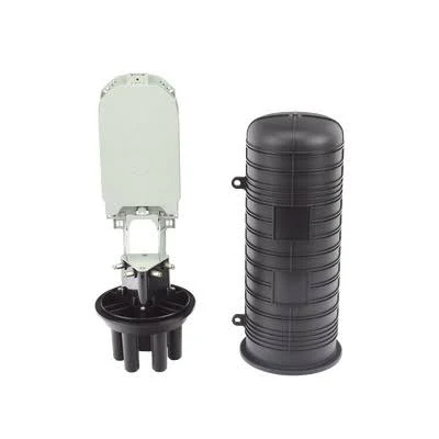 Caja De Distribucion De Fibra Optica Vertical Tipo Domo Linkedpro 48 Empalmes (Expandible Hasta 96 Empalmes Con Charola Lp-Scv-48-St)/Exterior/IP68/Lp-Scv-48