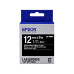 Cinta Epson Lk-4Bwv - Negro, Color Blanco, Negro, Epson