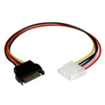 CABLE 30CM ADAPTADOR MOLEX LP4 A SATA ALIMENTACION CORRIENTE   .