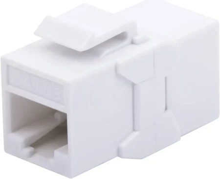 Acoplador Utp Linkedpro Lpkjuc6A, Cat6A Hembra RJ45 A RJ45 Hembra Color Blanco