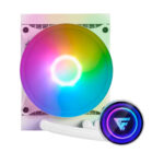 Enfriamiento Liquido Game Factor Lqg501-Wh 1X120Mm Rgb, Tdp 150W, 70 Cfm, Blanco