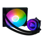 Enfriamiento Liquido Gamefactor Lqg501, Rgb 120Mm,150W Tdp,120Mm 70 Cfm, Mult Socket/1700/Am5, Negro