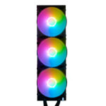 Lqg700 Bk Enfriamiento Líquido Game Factor Lqg700 - 360Mm, Rgb, 3 Fan 120Mm, Negro