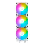 Sistema De Enfriamiento Game Factor Lqg700-Wh,Blanco,Rgb,Vent 3X120Mm