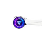 Sistema De Enfriamiento Game Factor Lqg700-Wh,Blanco,Rgb,Vent 3X120Mm
