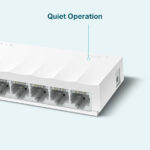 Switch De 8 Puertos Para Escritorio Con Tecnología Green Ethernet Plug And Play Tp-Link Ls1008 De 8 Ptos 10/100M