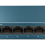 Switch De 8 Puertos Gigabit Tp-Link Ls108G Para Escritorio Plug And Play Con Carcasa De Acero