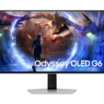 MONITOR 27" SAMSUNG LS27DG600SLXZX ODYSSEY G6/OLED/GAMER/QUAD HD/FREESYNC/360HZ/HDMI/DP/COLOR PLATA