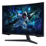 Monitor 32" Samsung Ls32Cg552Elxzx Odyssey G5 G55C/LED/Curvo/Quad HD/Freesync/165Hz/HDMI/DP/Color Negro