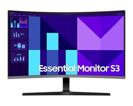 Monitor Curvo 32 Pulgadas Essential S3 S39Gd FHD, Ls32D390Galxzx