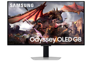 MONITOR 32" SAMSUNG LS32DG800SLXZX ODYSSEY OLED G8/4K UHD (3,840 X 2,160)/OLED/DP/HDMI/USB HUB/WIFI/BOCINAS/GRIS